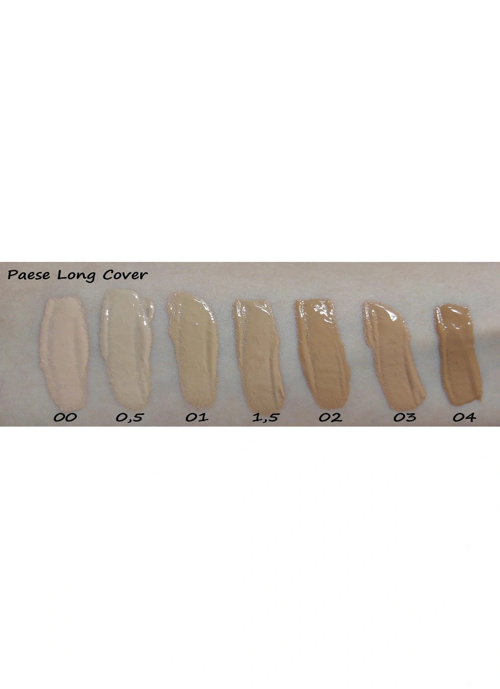 Тональний крем Long Cover Fluid Paese (02 - natural)