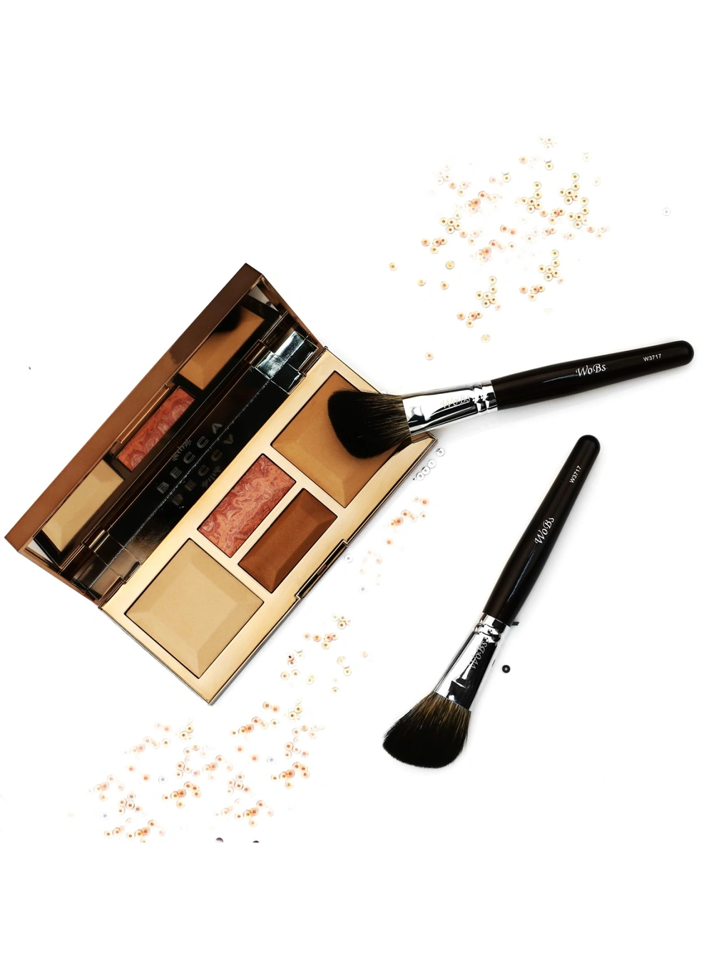 Кисть для рум'ян та корекції W3717 ворс єнота