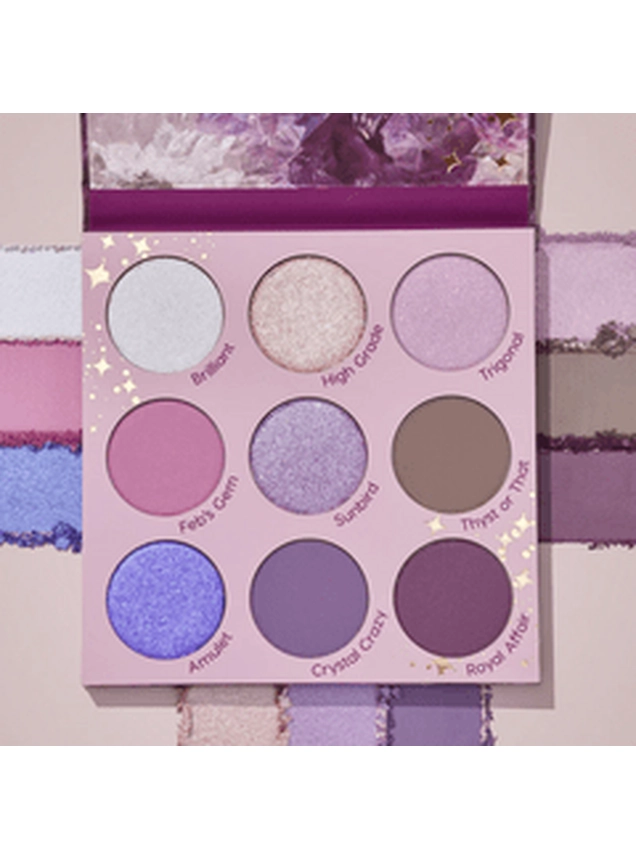 ColourPop All Amethyst Pressed Powder Palette Палетка теней, 9х1 г