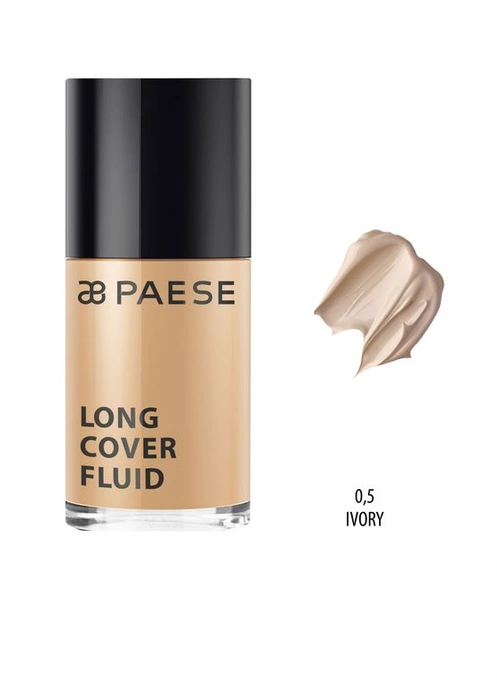 Тональний крем Long Cover Fluid Paese (0,5 - ivory)