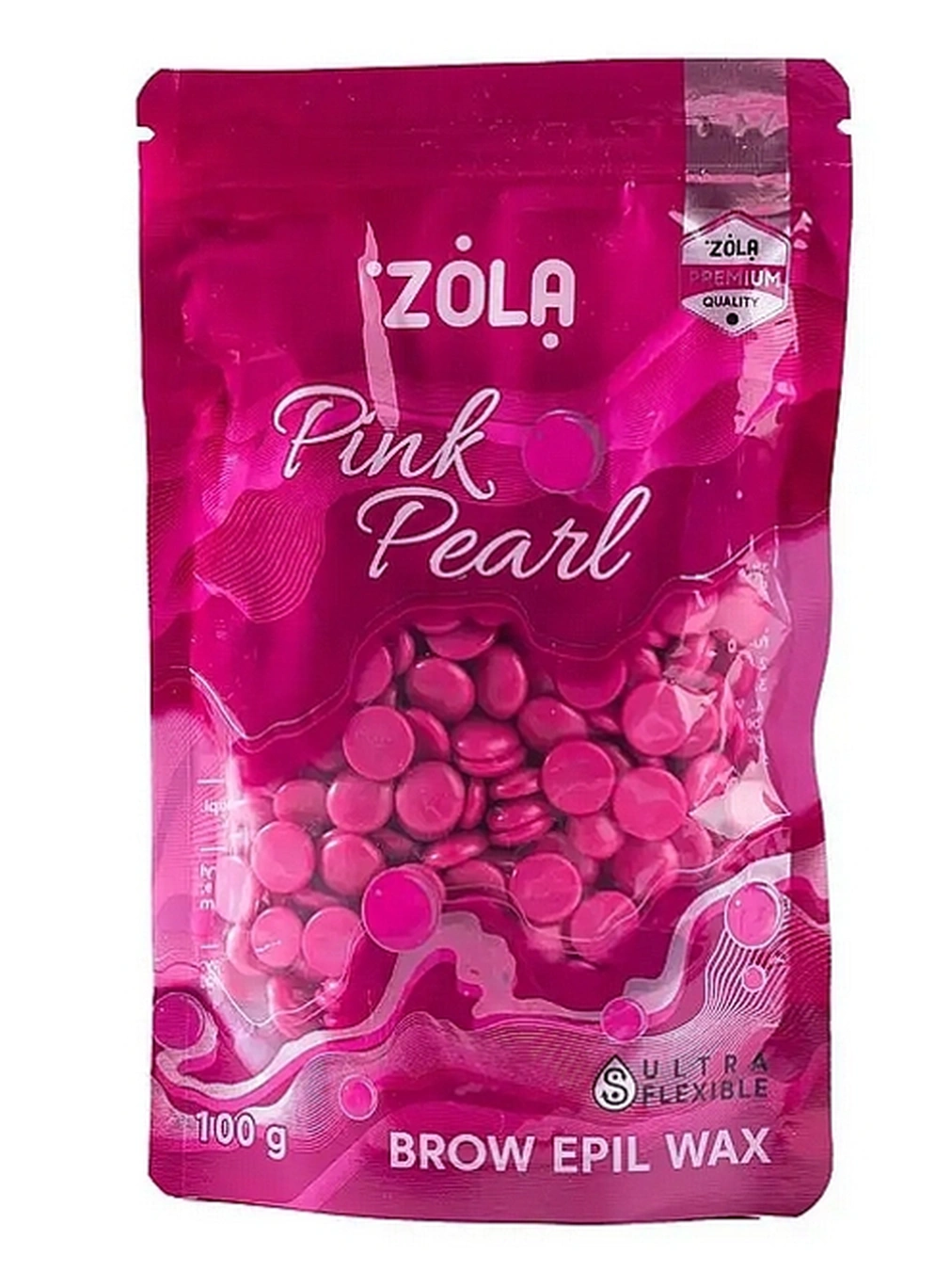 ZOLA ВІСК ГРАНУЛЬОВАНИЙ BROW EPIL WAX PINK PEARL 100гр