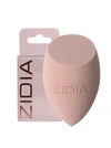 Спонж ZIDIA MakeUp Blender "Frieda", срезанная капля, серый в коробочке (без латекса)
