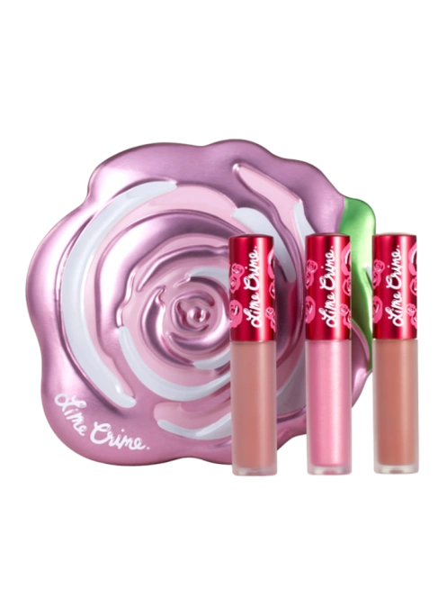 Набор матовых мини помад для губ Lime Crime Pink Velve-Tins Boxed Set