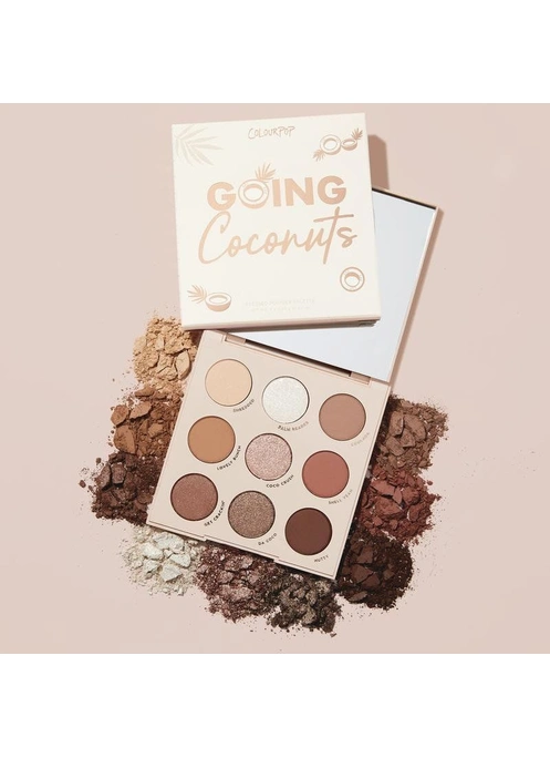 Палитра теней Colourpop Going Coconuts