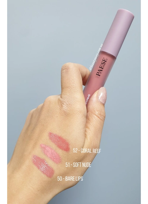 Блеск ДЛЯ ГУБ HIGH GLOSS LIQUID LIPSTICK NANOREVIT PAESE