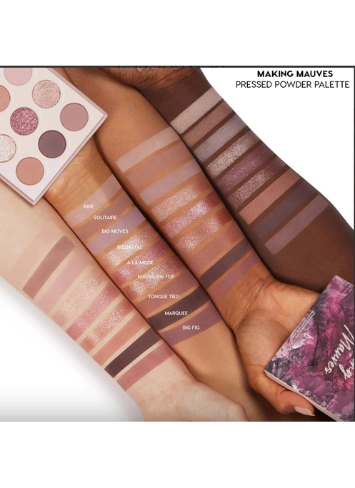 Палитра теней ColourPop Making Mauves