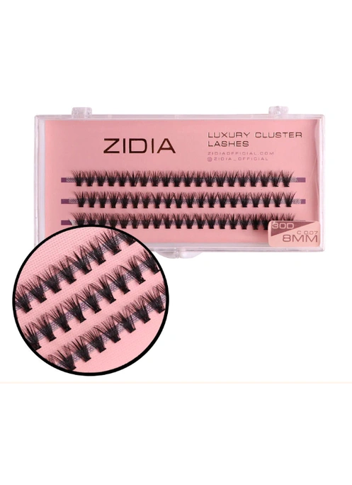 ZIDIA Cluster Lashes 30D C 0,07 (3 ленты, размер 8 мм)