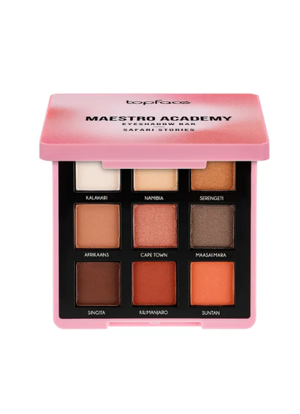Набір тіней для повік Topface "Maestro Academy" - PT512 (7 г) 001