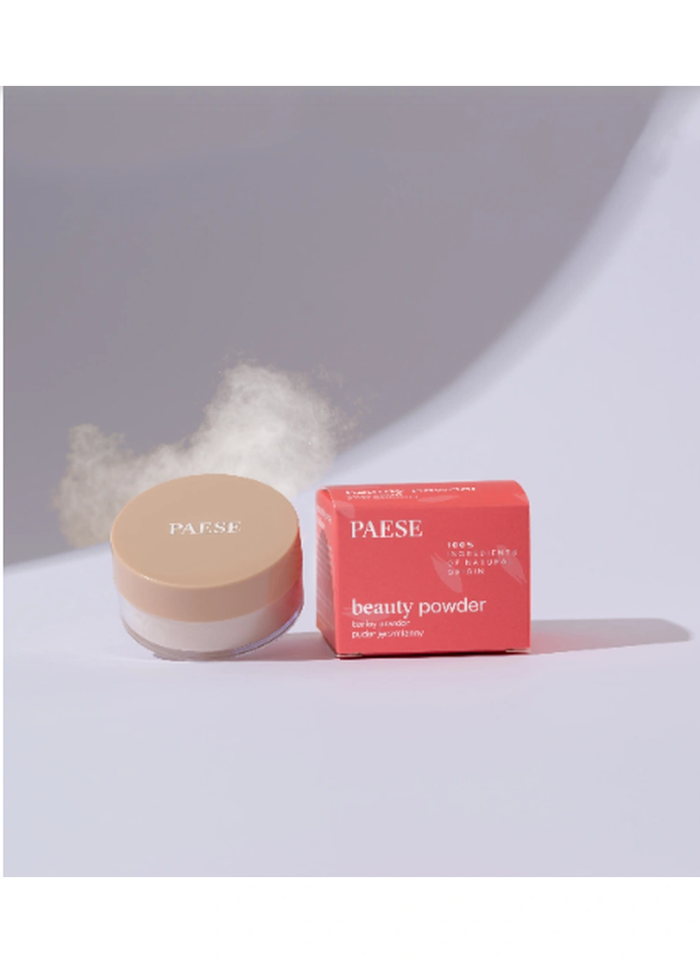 Розсипчата пудра прозора BARLEY BEAUTY POWDER PAESE