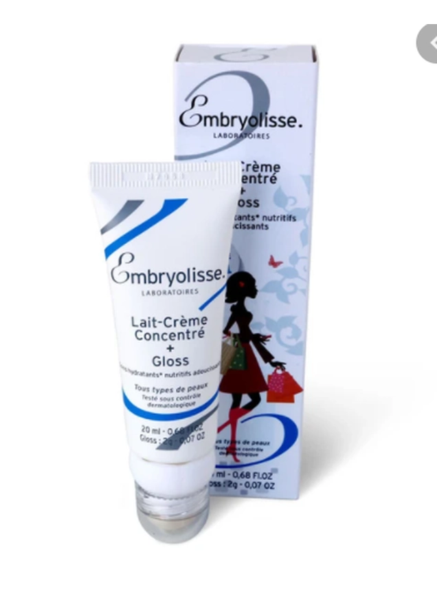 Крем-концентрат + бальзам для губ 2в1 Embryolisse Lait Crème Concentre + Gloss Tube