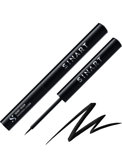 Водостойкая подводка для глаз от SINART (02 - черная)