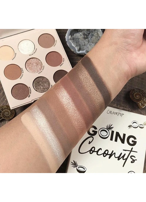 Палитра теней Colourpop Going Coconuts
