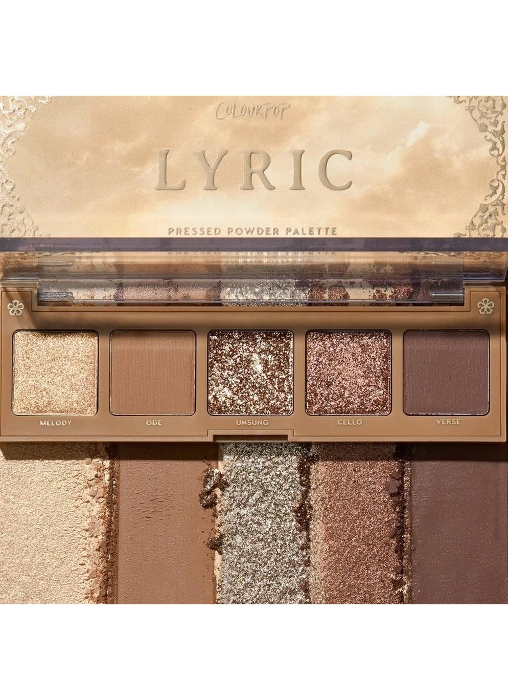 Палитра теней Colourpop Lyric Shadow Palette