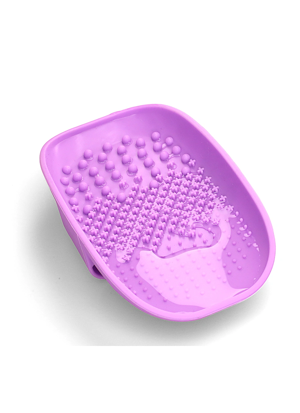 Силиконовый коврик для очищения кистей