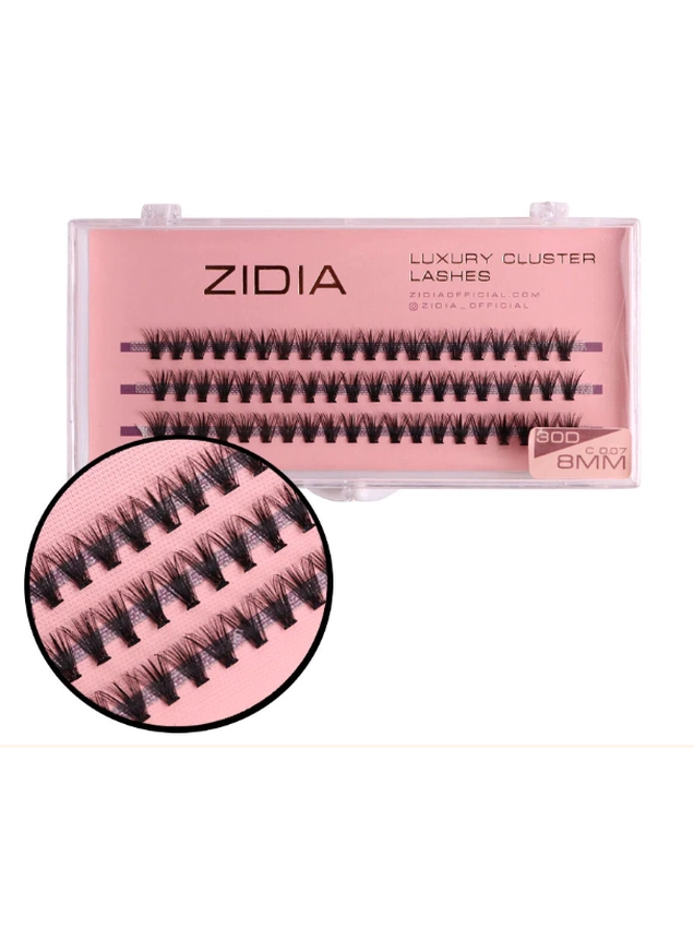 ZIDIA Cluster Lashes 30D C 0,07 (3 ленты, размер 8 мм)