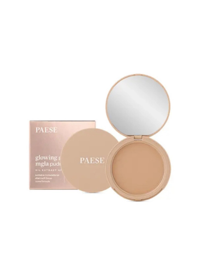 Компактная пудра для лица Glowing Powder Mgla Paese Golden Beige