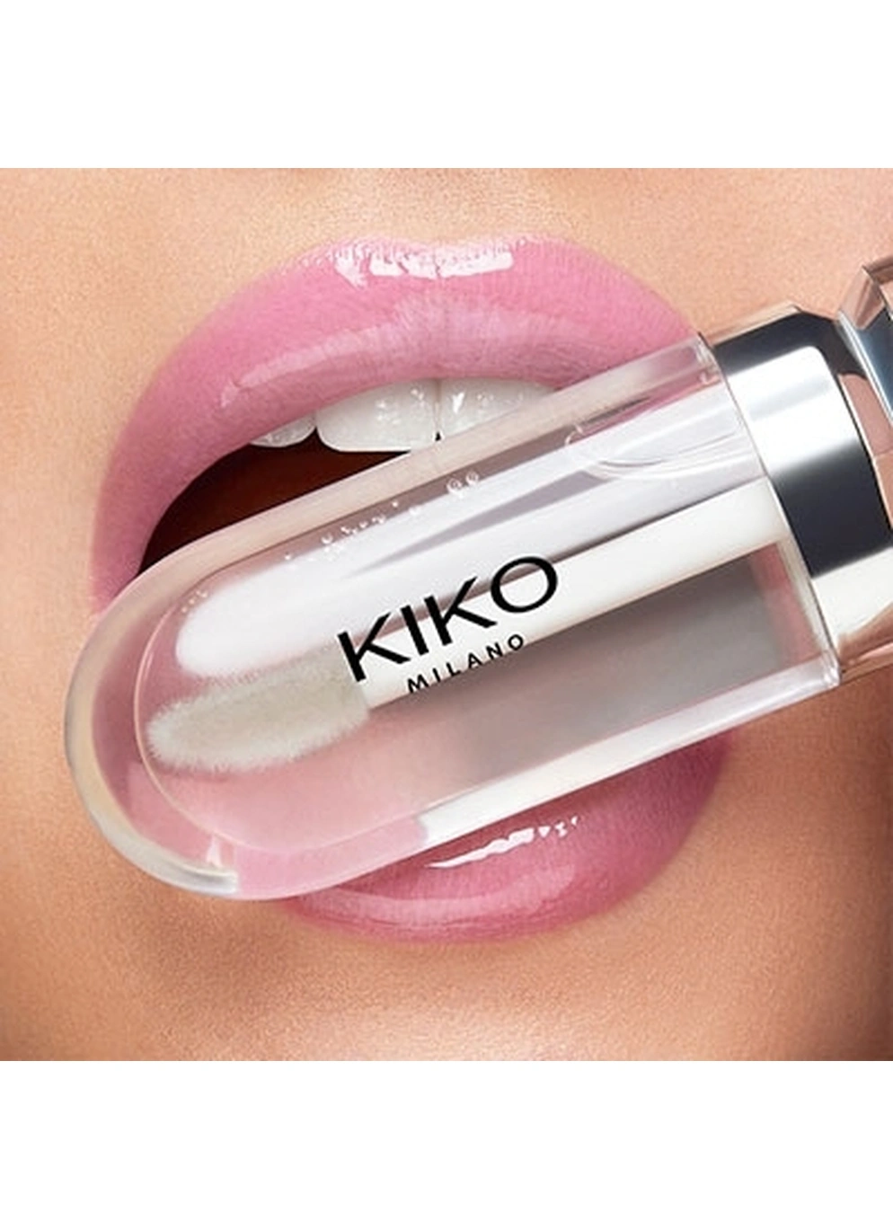 Бальзам для губ с эффектом увеличения объема Kiko Milano Lip Volume Plumping Effect Lip Cream (прозрачный)