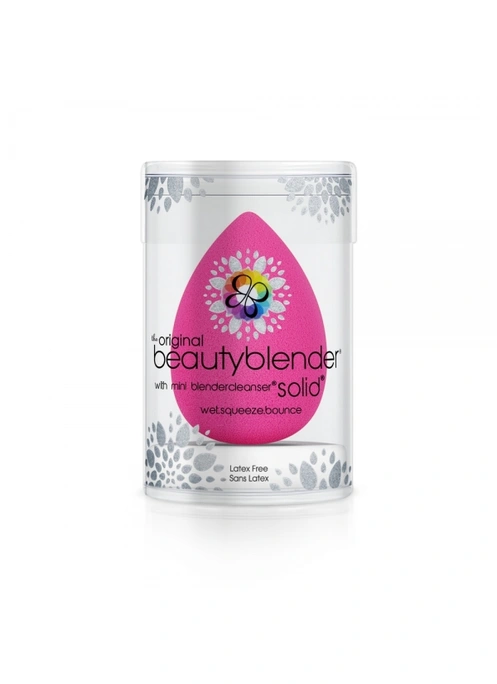 Спонж Beautyblender Original и Мини Мыло Solid Blendercleanser