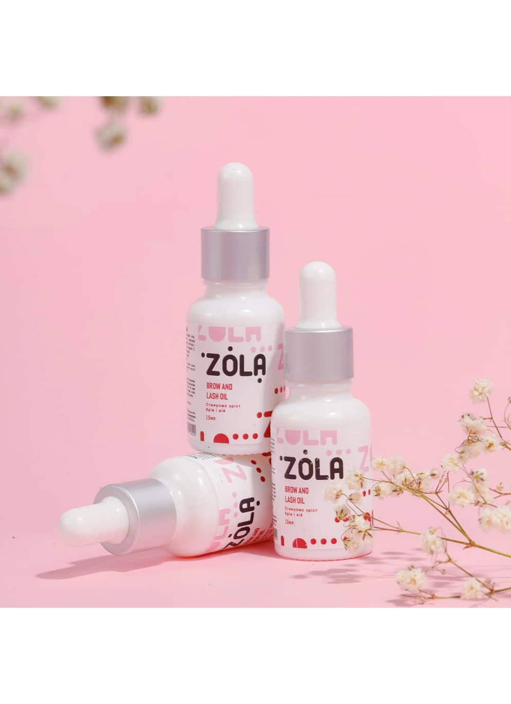 ZOLA Масло для бровей и ресниц