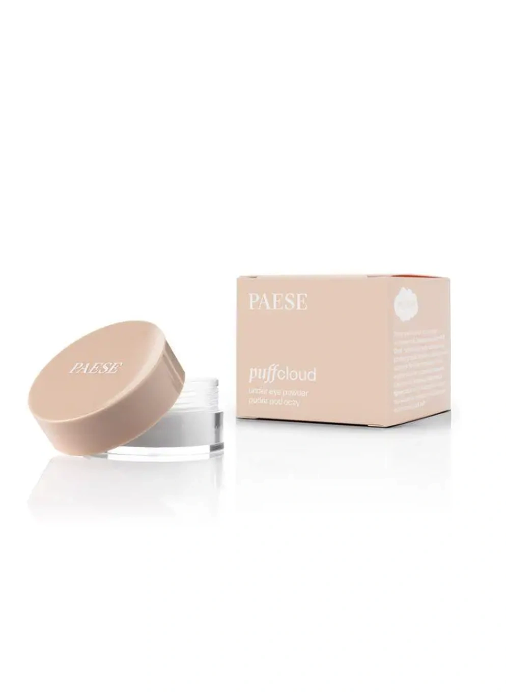 Розсипчаста пудра прозора під очі PUFF CLOUD UNDER EYE POWDER PAESE
