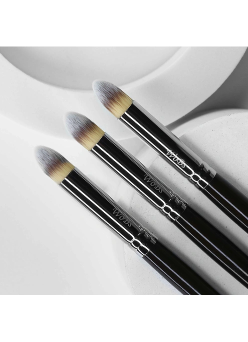 Кисть для нанесения консилера и корректора W3035 круглая, синтетика