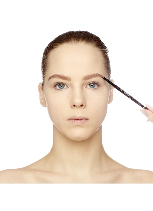 Механический карандаш для бровей B10 MEDIUM BROWN