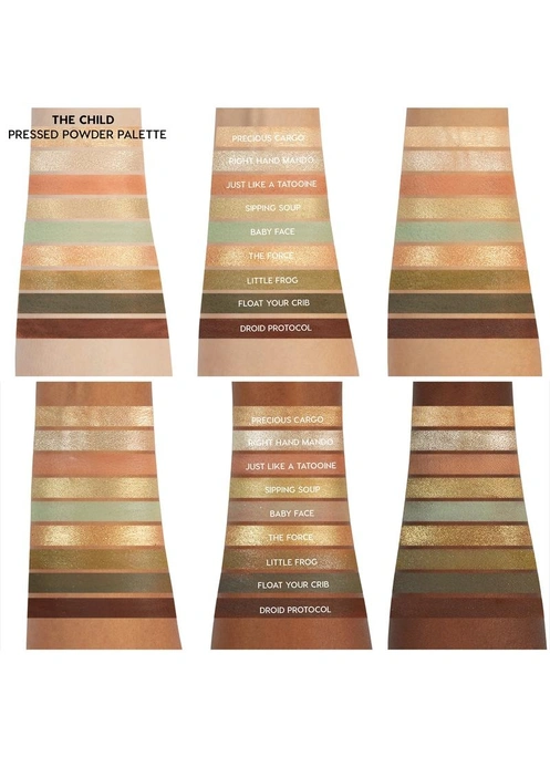 ColourPop The Child Pressed Powder Palette Палетка теней, 9х1г