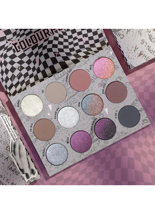 ColourPop Trouble Maker Pressed Powder Palette Палетка теней, 12.50 г