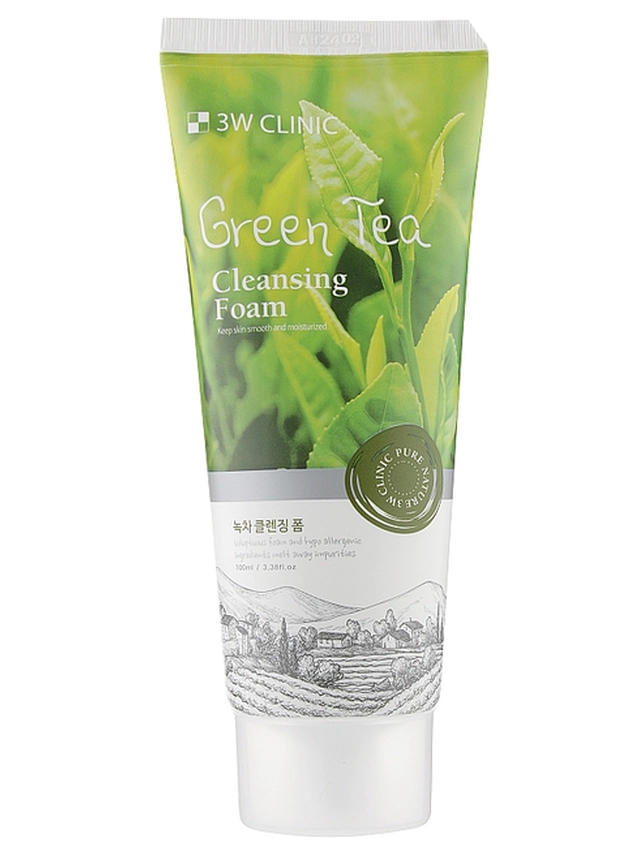 Пенка для умывания для проблемной кожи с экстрактом зеленого чая Ekel Green Tea Foam Cleanser, 100 мл
