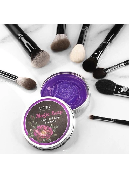 Мило для очищення та миття пензлів для макіяжу WoBs
