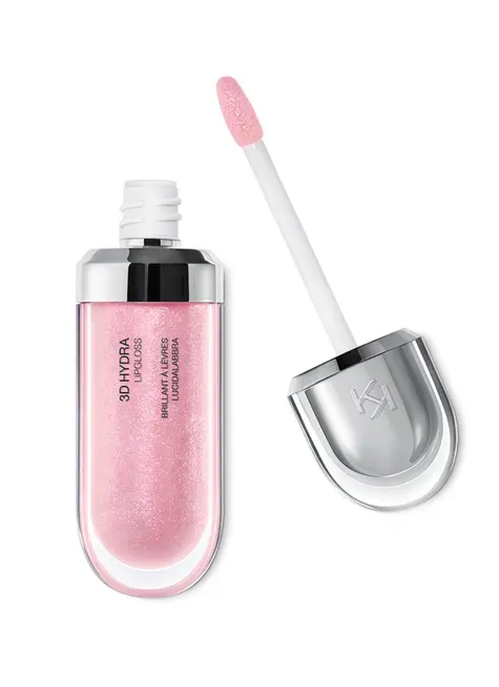 Пом'якшувальний блиск для губ Kiko Milano 3D Hydra Lipgloss 05 - Pearly Pink