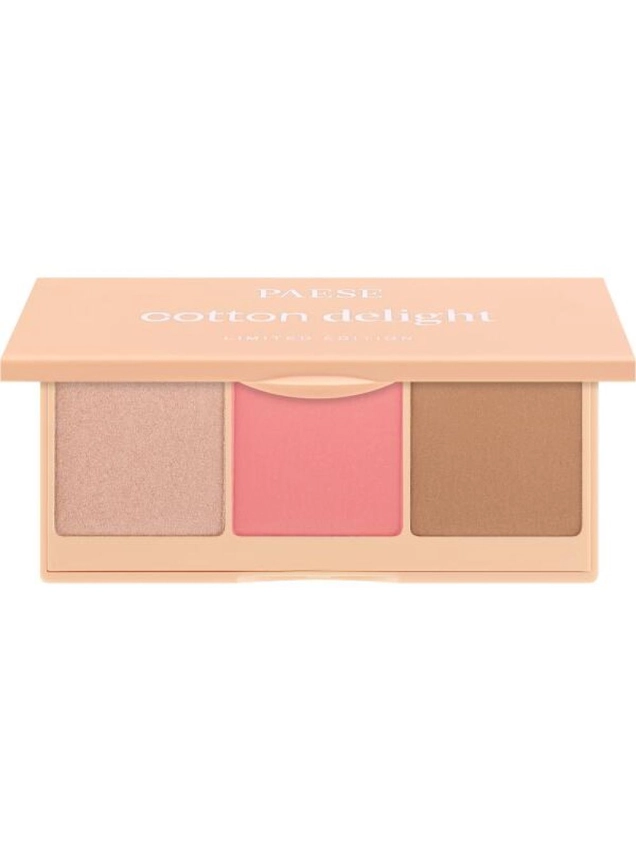 Палетка для контурирования Paese Cotton Delight Contouring Palette Pink