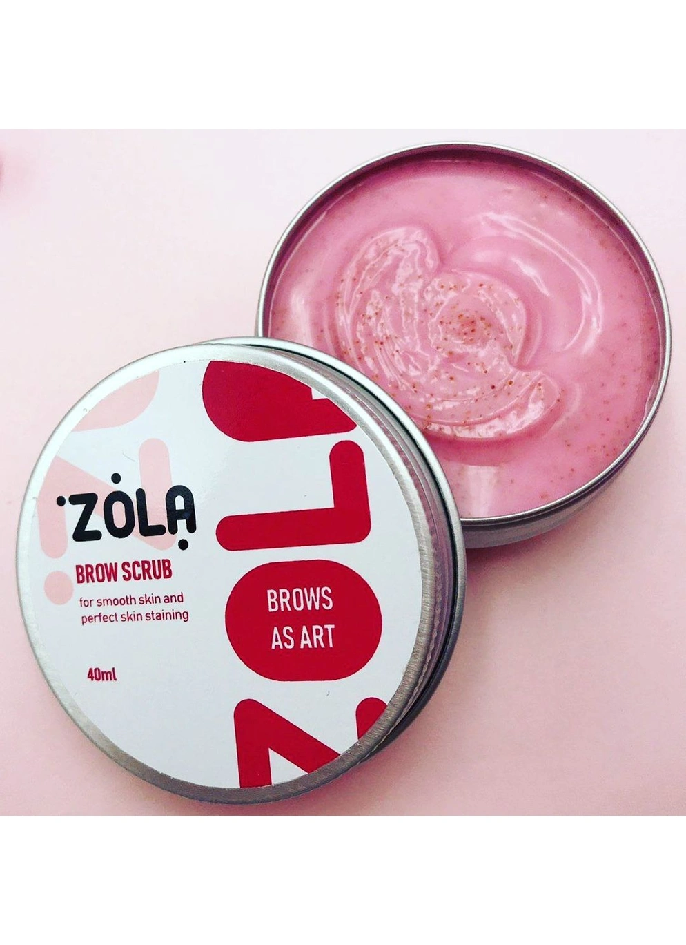 ZOLA Скраб для брів 100мл