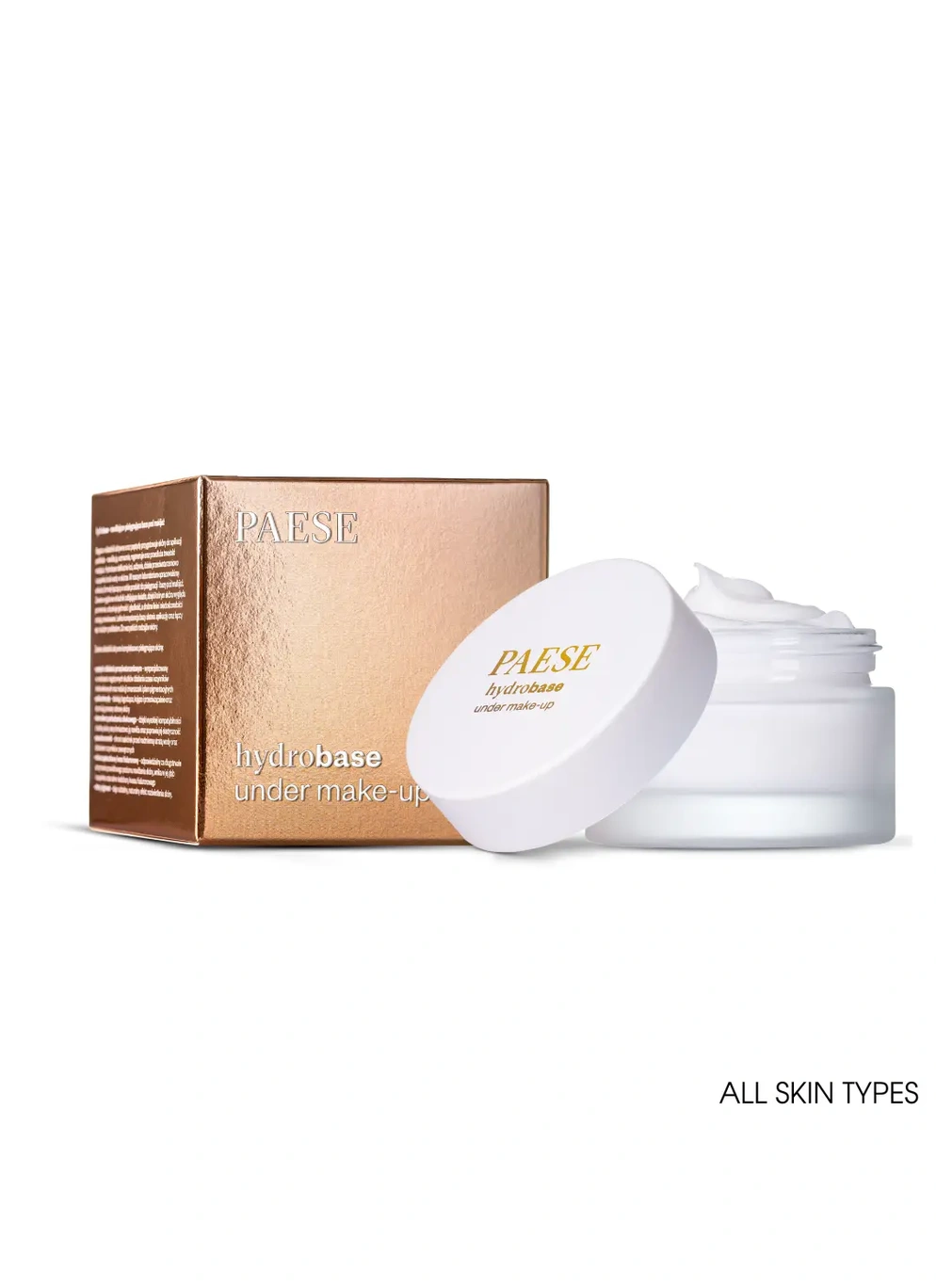 Крем база під макіяж 2 в 1 Hydrobase Under Makeup Paese, 30ml