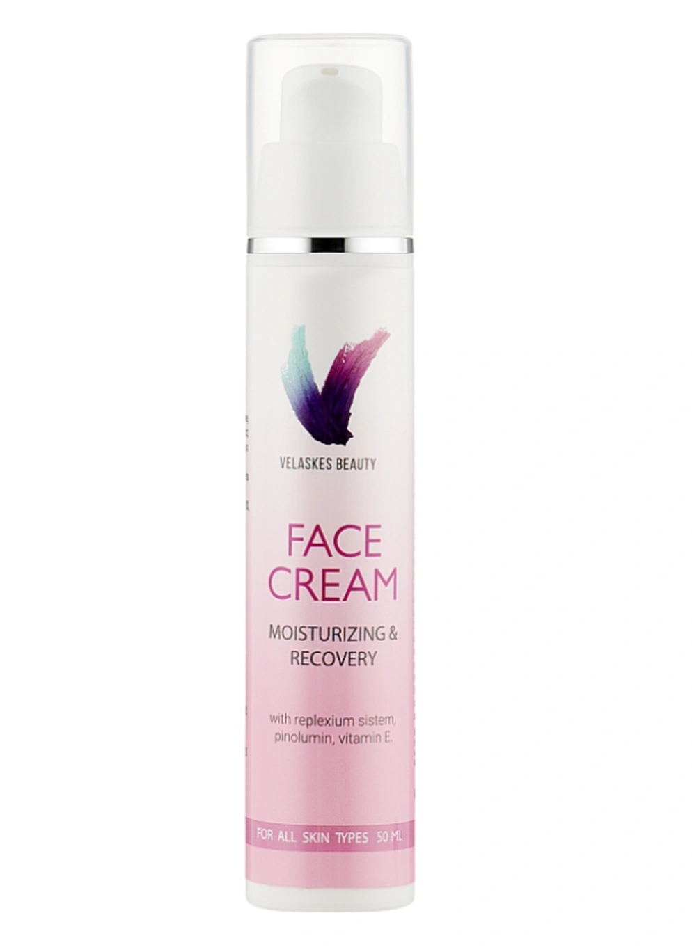 Крем для обличення й відновлення шкіри" Velaskes Beauty Moisturizing & Recovery Face Cream
