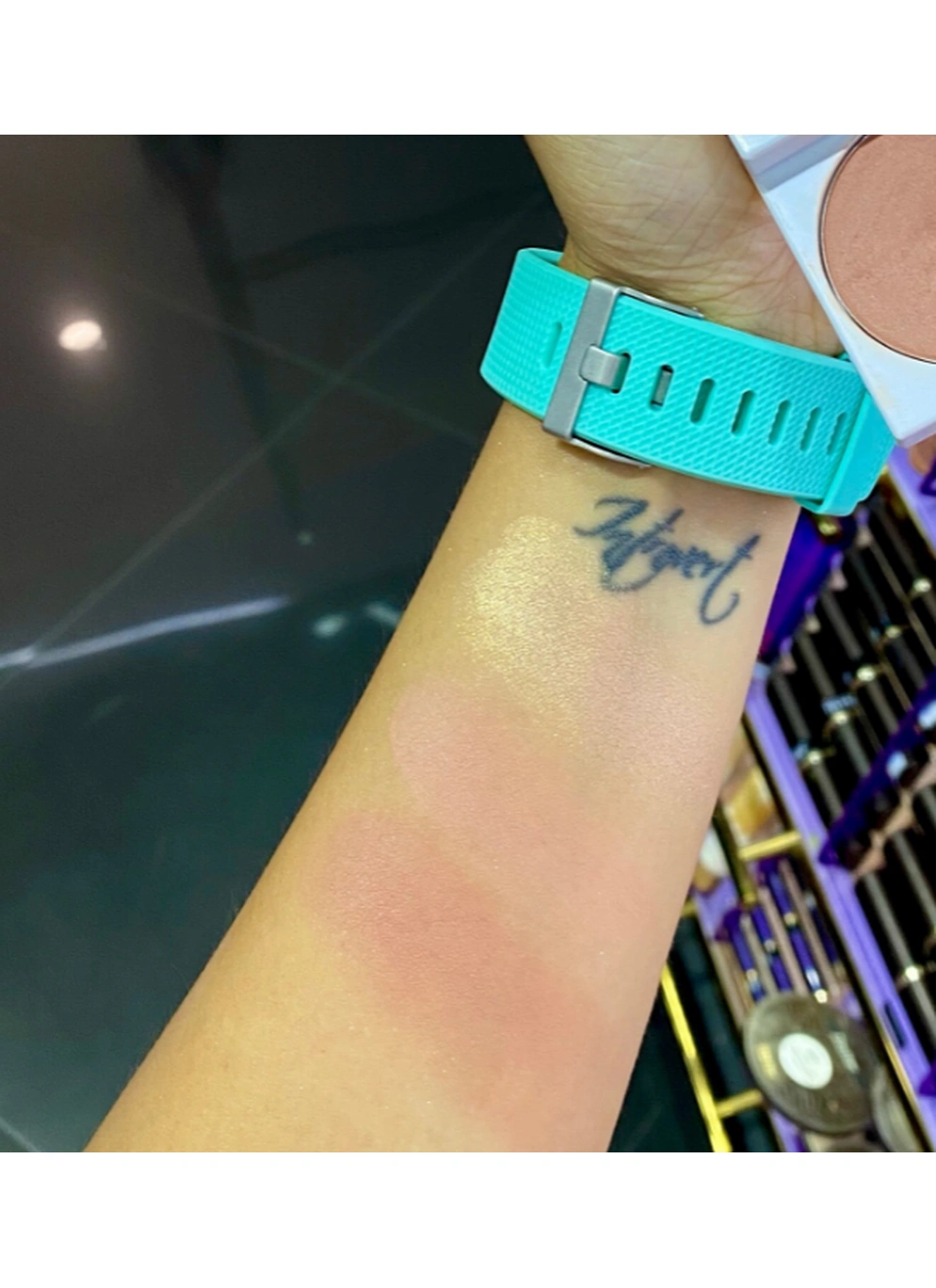 Набор для лица Tarte Blush Authority - rose gold compact