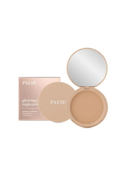 Компактная пудра для лица Glowing Powder Mgla Paese Golden Beige