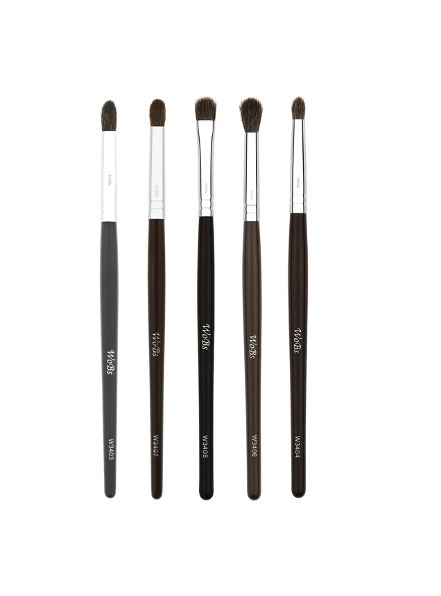 Набор кистей для растушевки теней, ворс белки