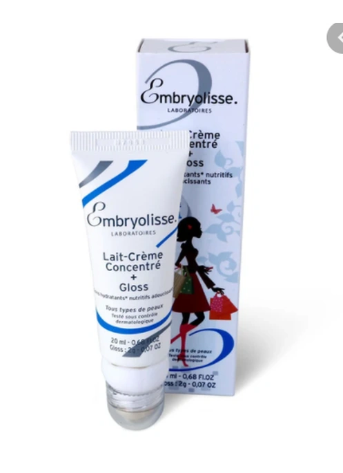 Крем-концентрат + бальзам для губ 2в1 Embryolisse Lait Crème Concentre + Gloss Tube