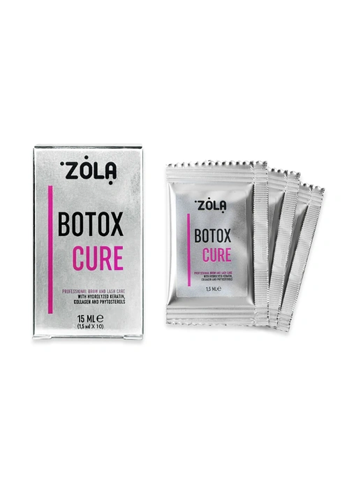 Zola Ботокс для бровей та ресниц Botox Cure, саше 1,5 мл х 10 шт