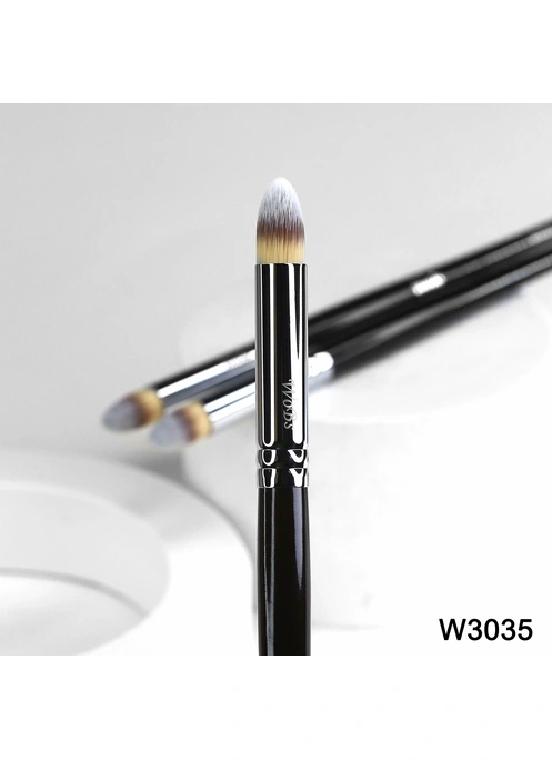 Кисть для нанесения консилера и корректора W3035 круглая, синтетика