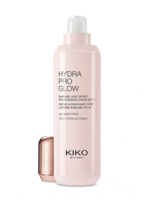 Увлажняющий флюид для лица с эффектом сияния Kiko Milano Hydra Pro Glow SPF 10