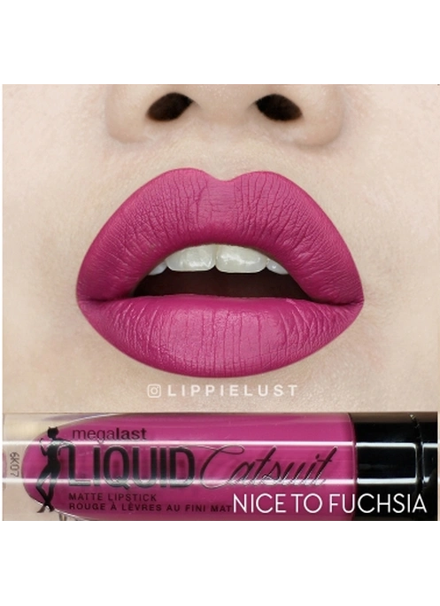 WET n Wild Стойкая матовая помада - Nice to Fuchsia