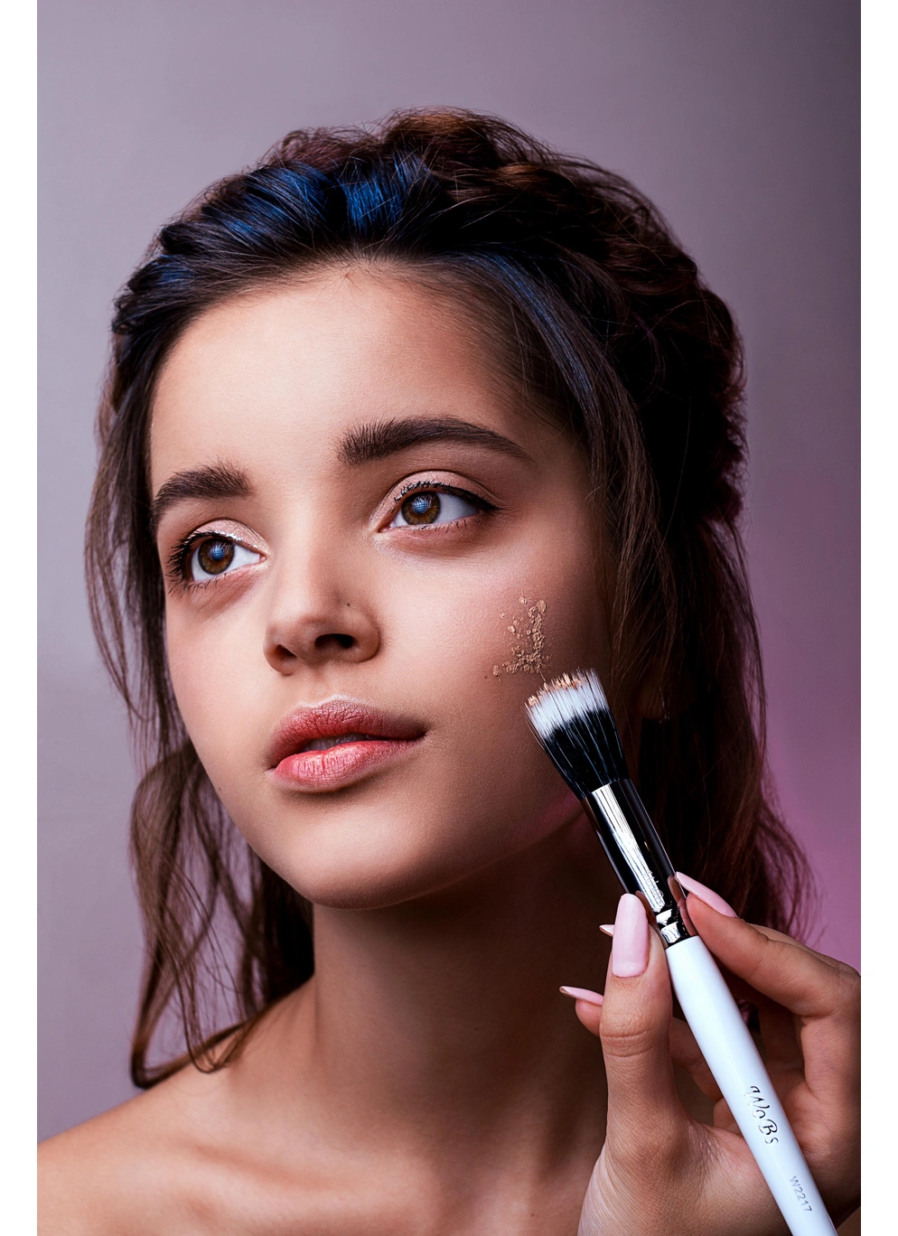 Кисть для тону W2217 синтетика