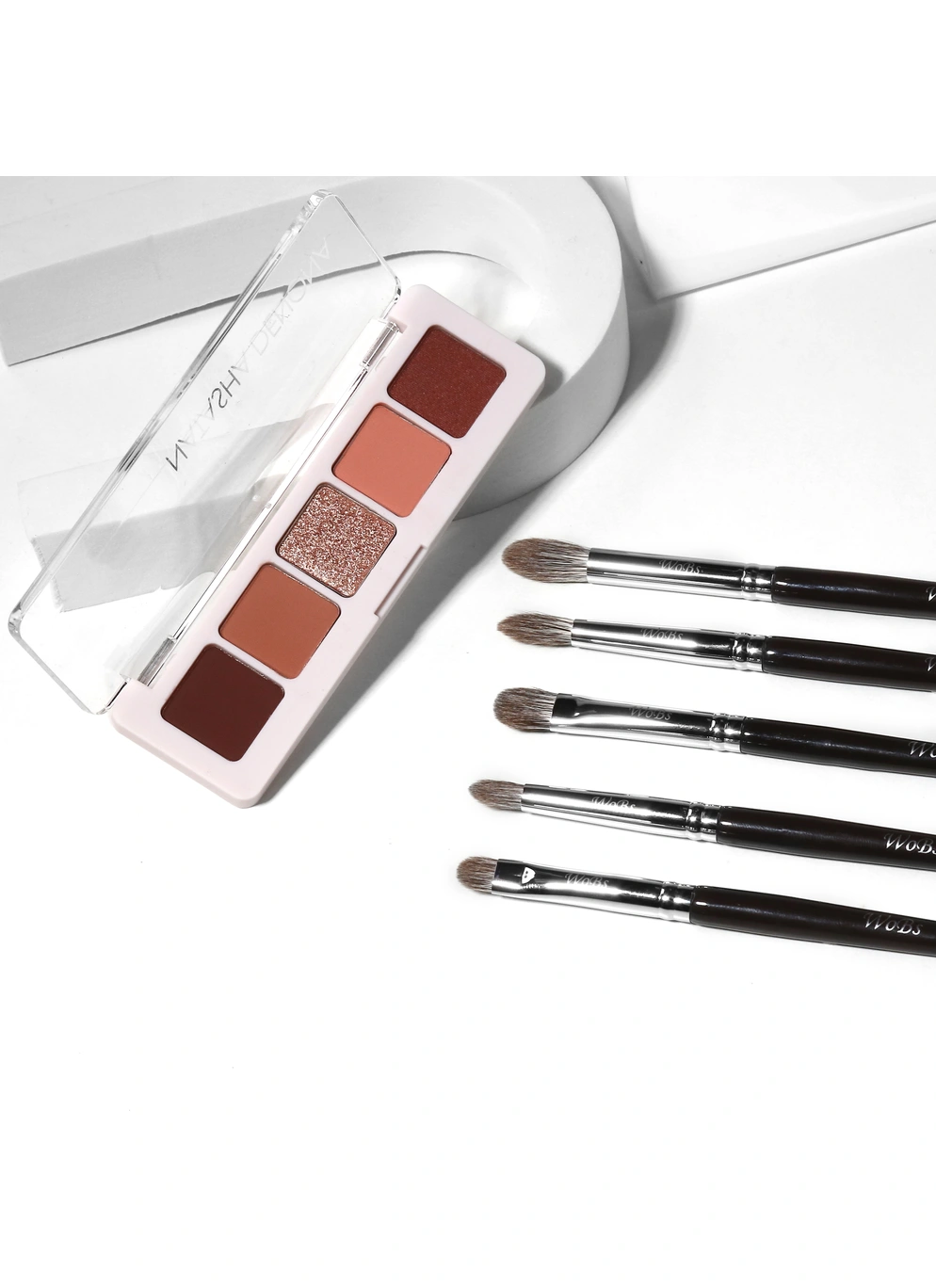 Кисть для розтушування тіней WoBs W3550 кругла ворс лисиці