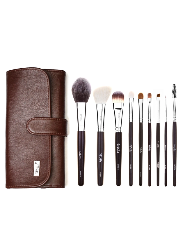 Набор на 9 кистей Dark Chocolates