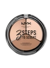 Тройная палитра для контурирования NYX 3 Steps To Sculpting Palette (FAIR)