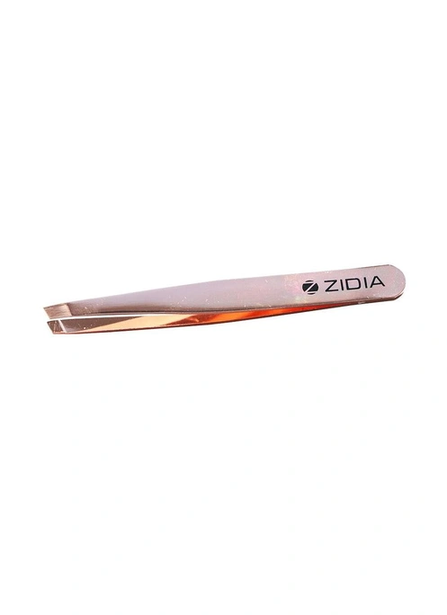 ZIDIA Rose Gold Tweezers (пинцет для ресниц)