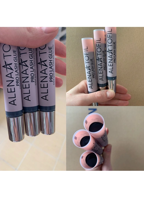 Клей для вій PRO EYELASH GLUE BLACK(чорний) 20 МЛ Alena Tofil