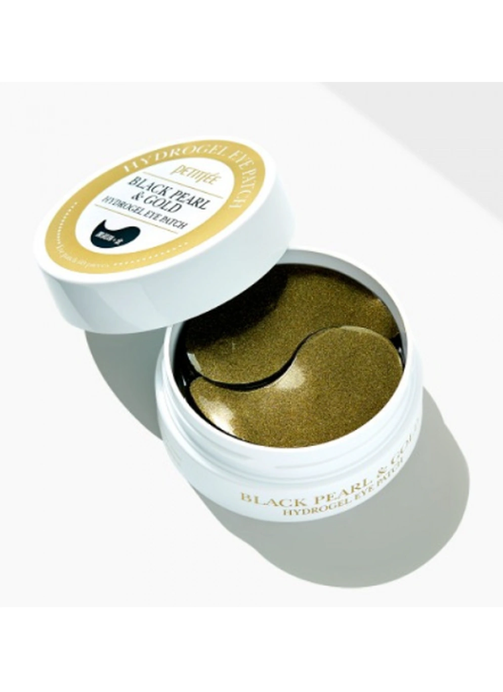 Патчі Petitfee black pearl & gold hydrogel eye patch, 60 шт